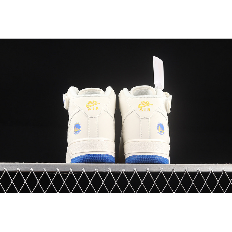 Nike Air Force 1 07 Mid SU19 White Yellow Blue GT5663-306