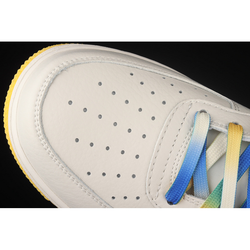 Nike Air Force 1 07 Mid SU19 White Yellow Blue GT5663-306