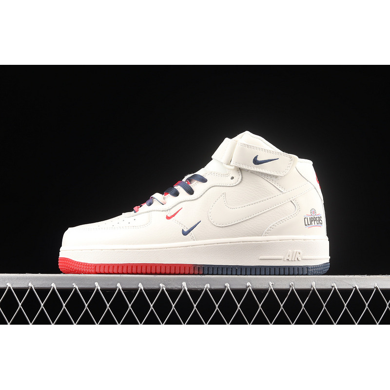 Nike Air Force 1 07 Mid SU19 White Red Black