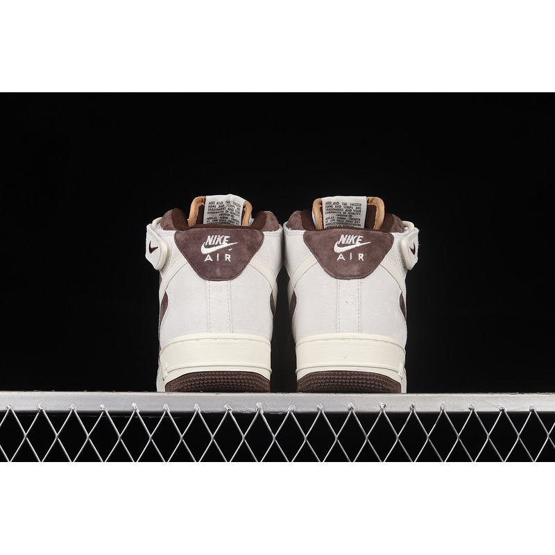 Nike Air Force 1 07 Mid Coffee White Brown AL6896-556