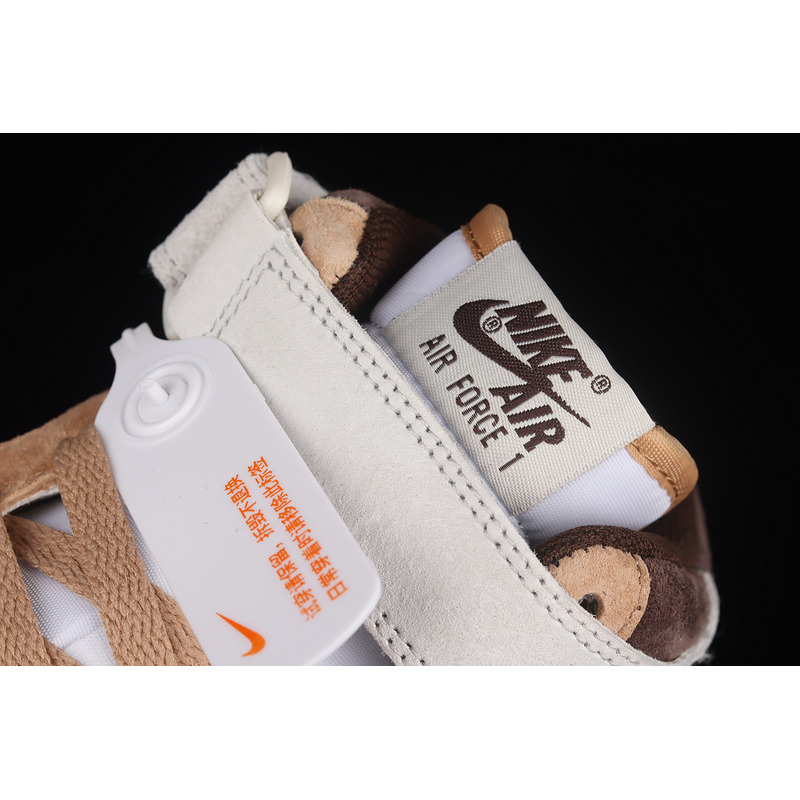 Nike Air Force 1 07 Mid Coffee White Brown AL6896-556