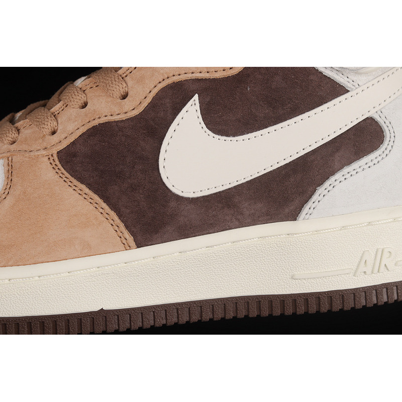 Nike Air Force 1 07 Mid Coffee White Brown AL6896-556