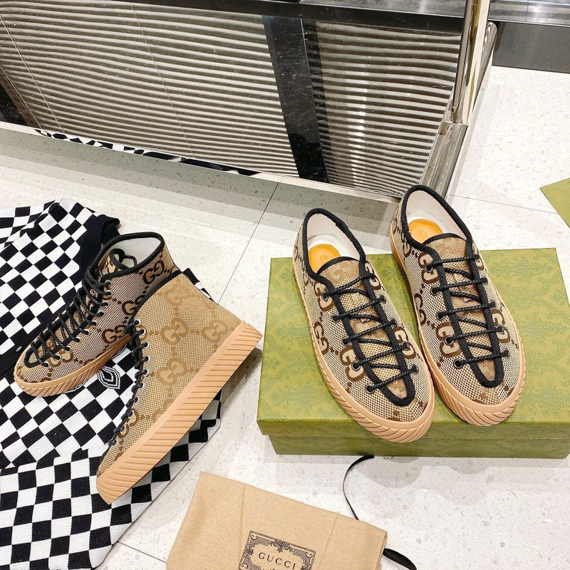 G*u*i tortuga high top sneakers in camel