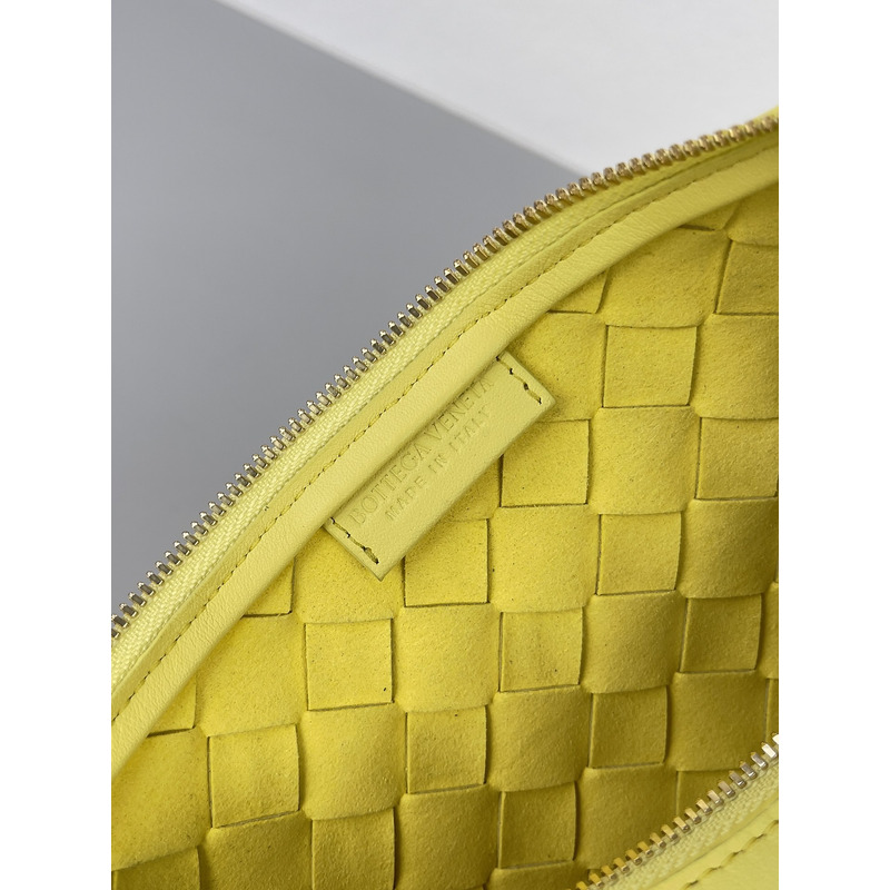 Bo*te*ga ve*ne*ta  intreccio nappa mini shoulder bag in yellow