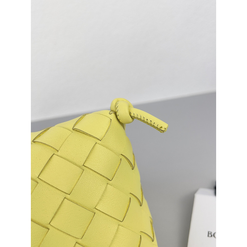 Bo*te*ga ve*ne*ta  intreccio nappa mini shoulder bag in yellow