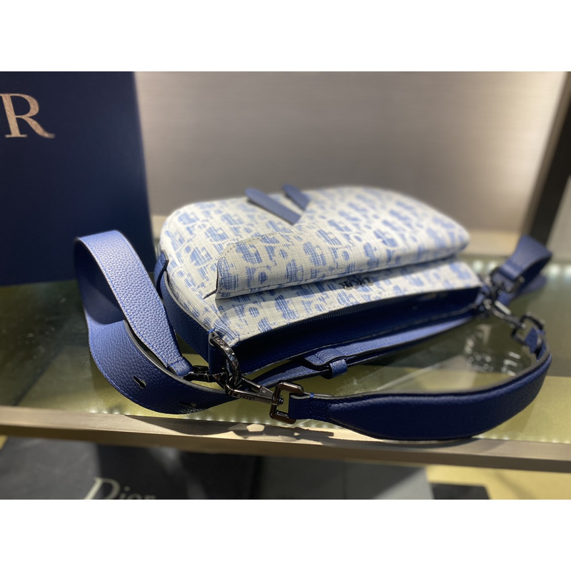 D*or mini saddle soft bag blue