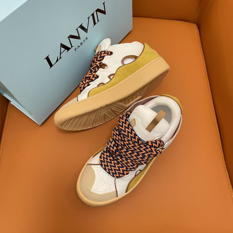 LANVIN Curb Sneaker Beige