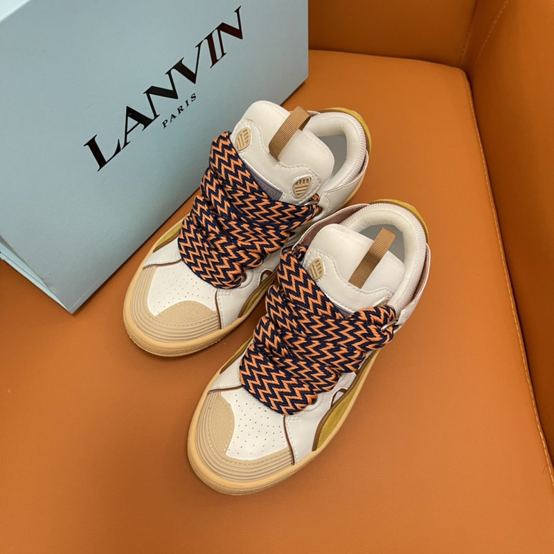 LANVIN Curb Sneaker Beige