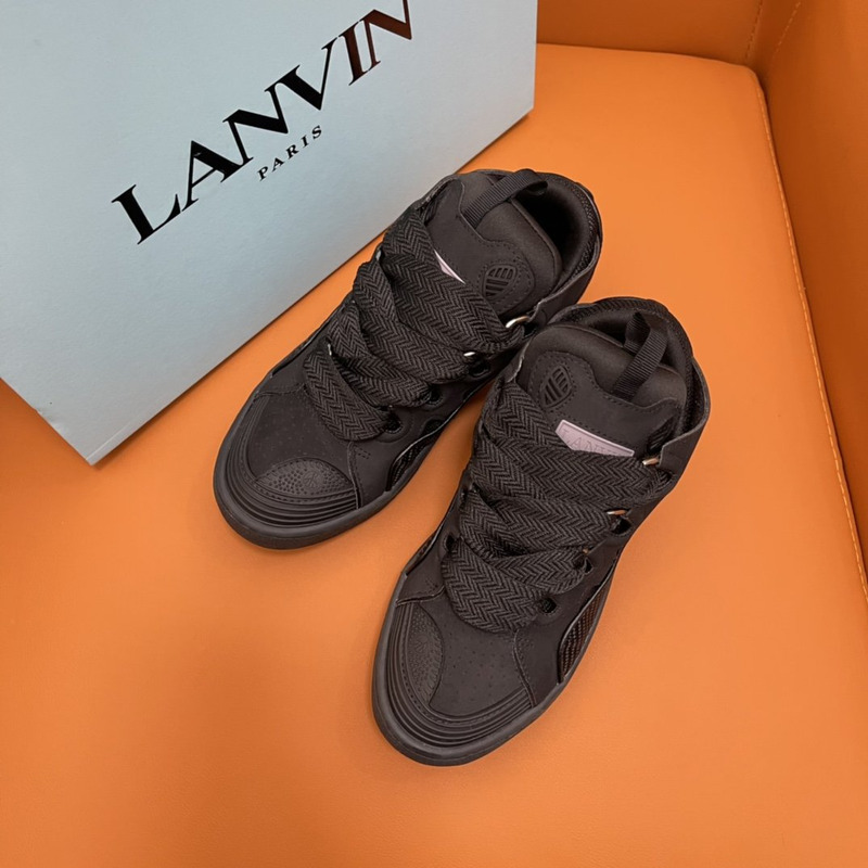 LANVIN Curb Sneaker  Black