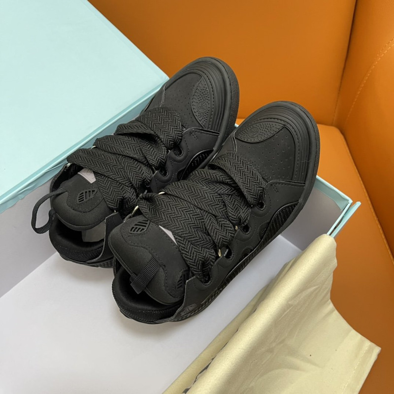 LANVIN Curb Sneaker  Black