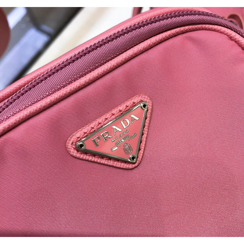 Pra*a saffiano leather mini pink