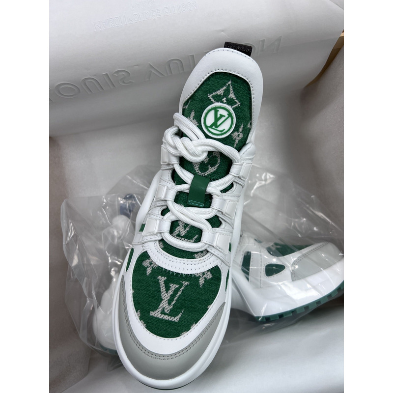 LV Archlight Sneaker in White&Green