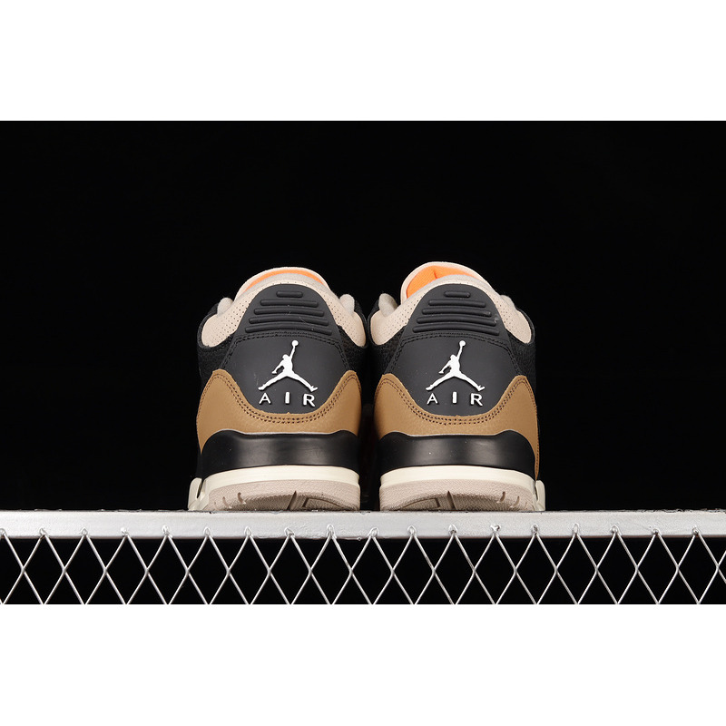 Air Jordan 3 Retro "Desert Elephant" Sneakers Black