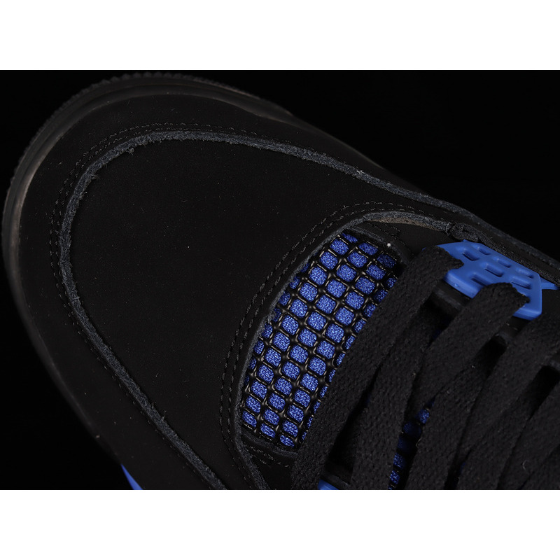 AIR JORDAN 4 RETRO CT8527 018 Black and Blue