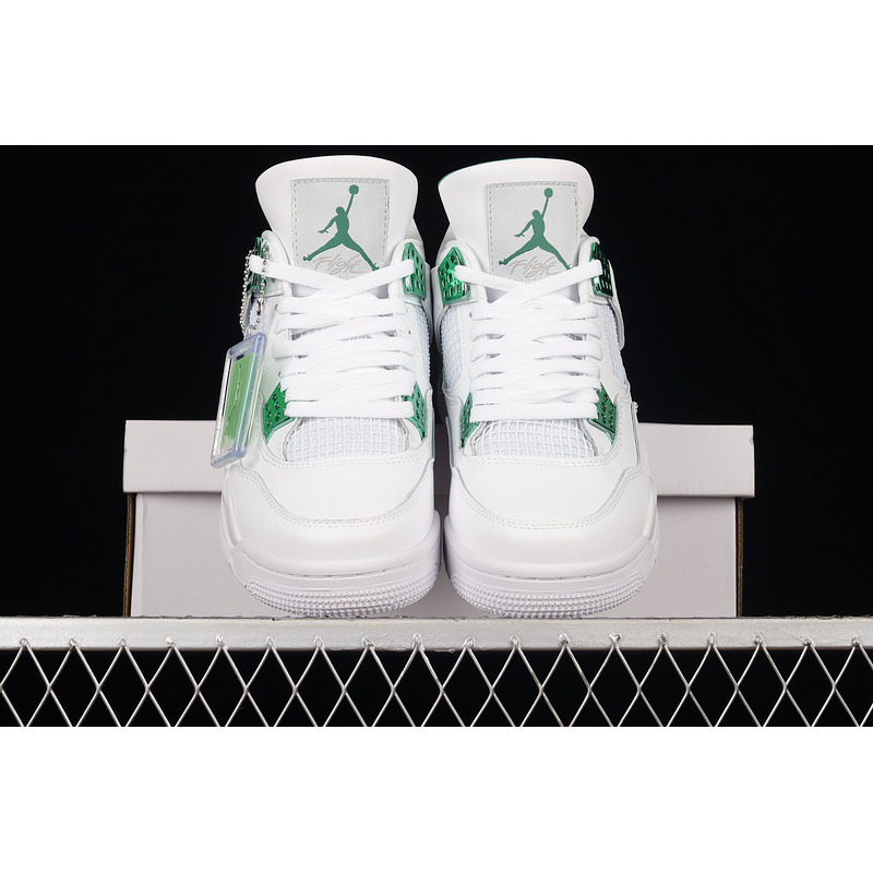 Air Jordan 4 Green Metallic