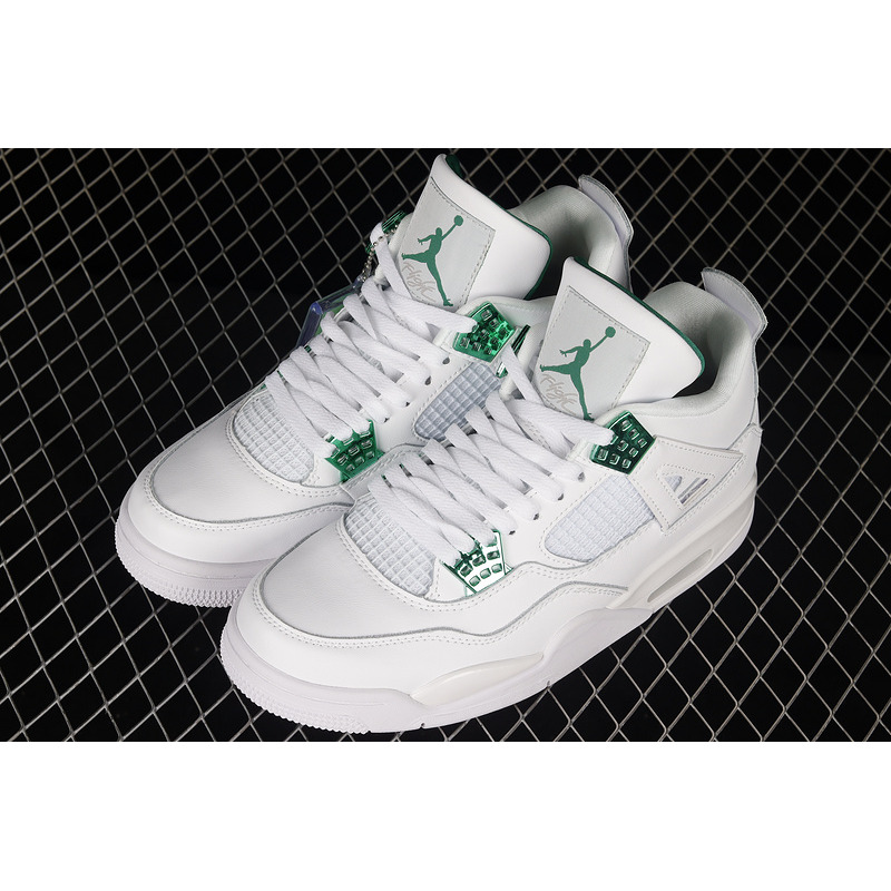 Air Jordan 4 Green Metallic