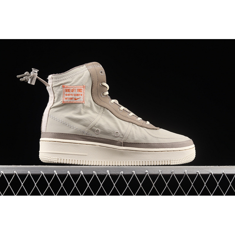 Nike Air Force 1 Shell High Provence off white Sail