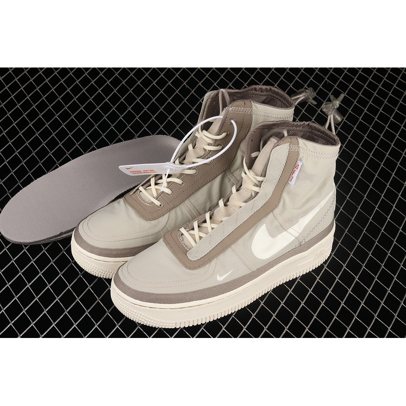 Nike Air Force 1 Shell High Provence off white Sail