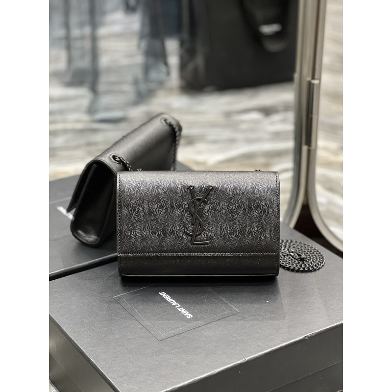 Saint Laurent Small Kate Leather Shoulder Bag