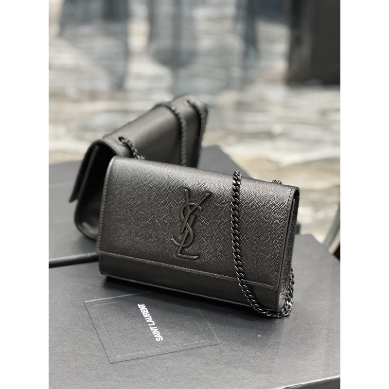 Saint Laurent Small Kate Leather Shoulder Bag