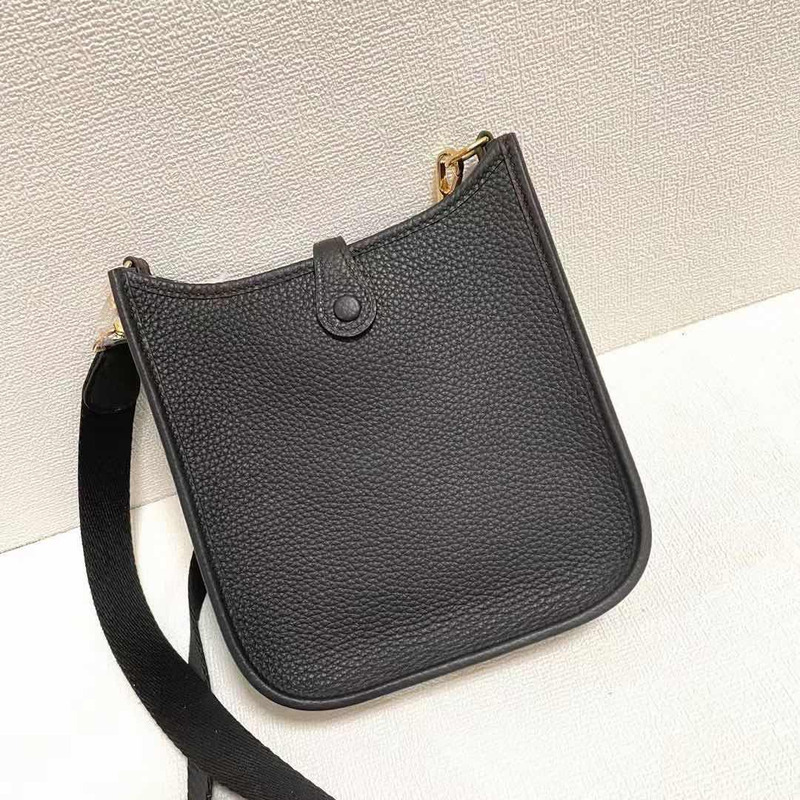 H**mes evelyne ii pm shoulder bag black