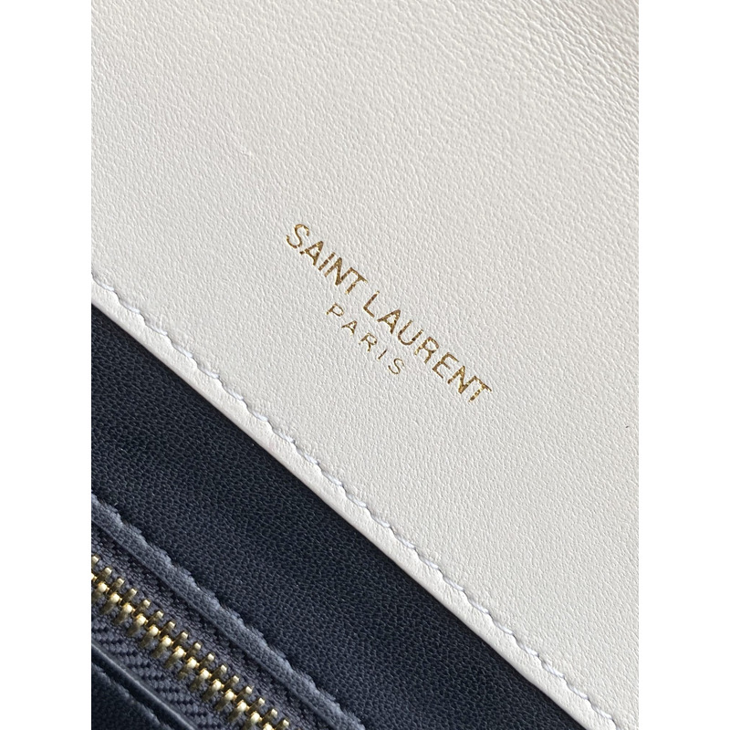 Saint Laurent Saint Laurent ysl gaby quilted quilted bag White