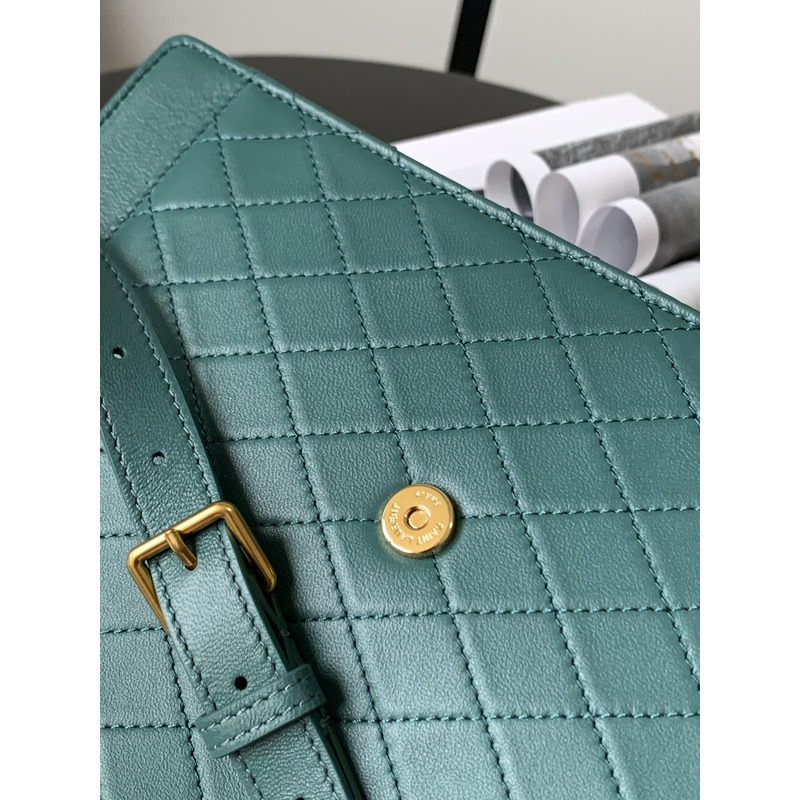 Saint Laurent Saint Laurent ysl gaby quilted quilted bag Green