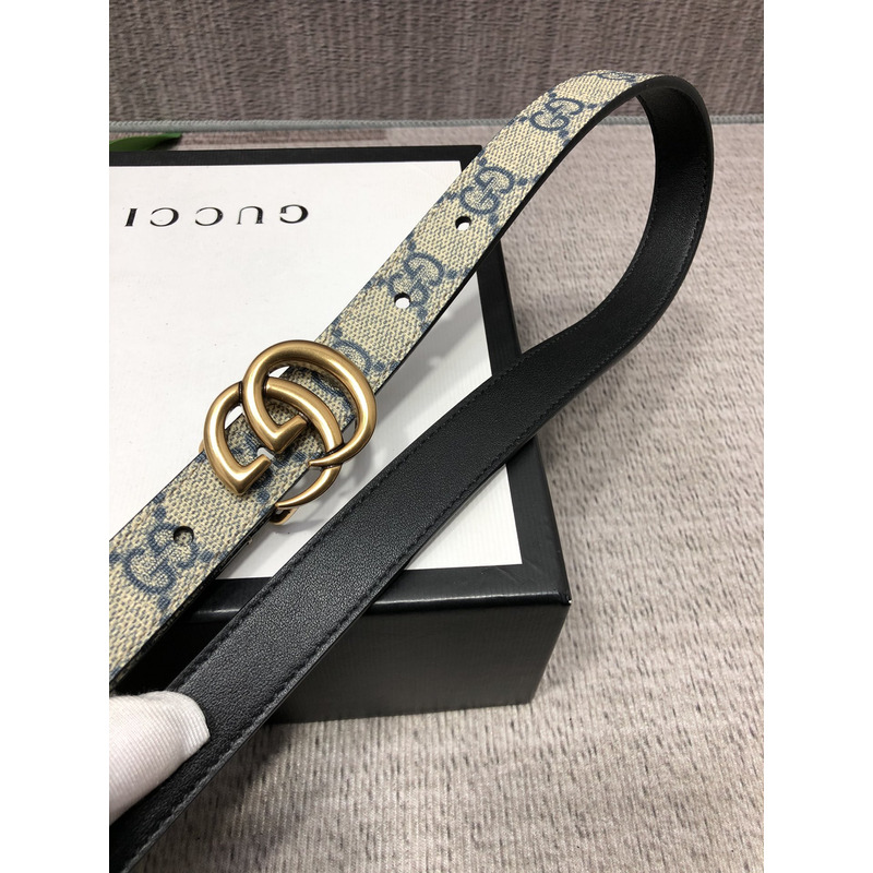 G*u*i double g gold-tone belt beige