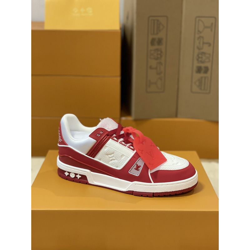 l**is V*t*n trainer sneaker low red white