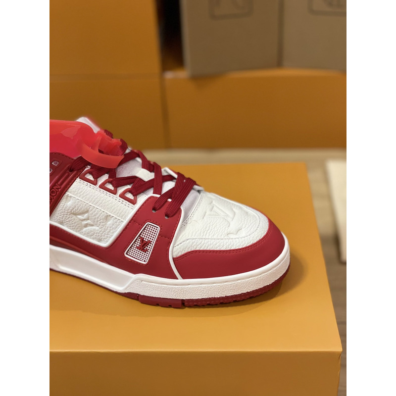 l**is V*t*n trainer sneaker low red white