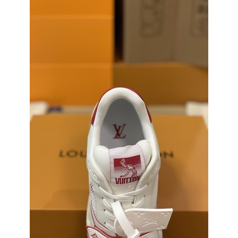 l**is V*t*n trainer sneaker low white red