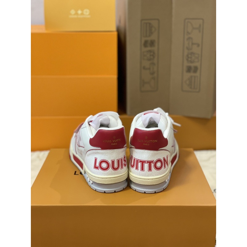 l**is V*t*n trainer sneaker low white red