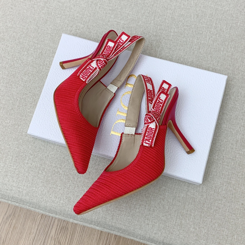 D*or j\''aD*or slingback heels red 6.5cm