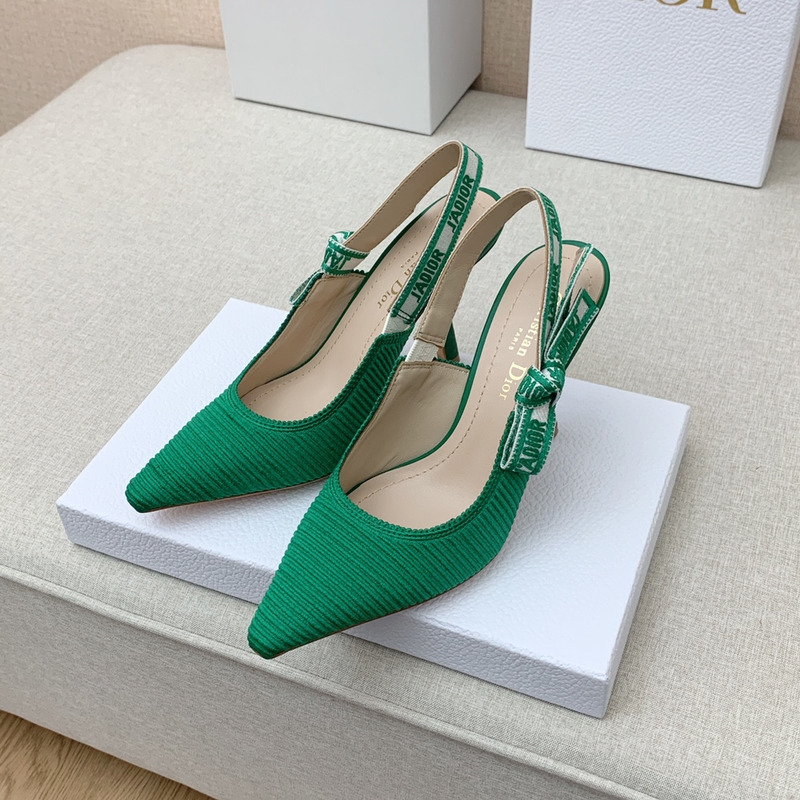 D*or j''aD*or slingback heels green