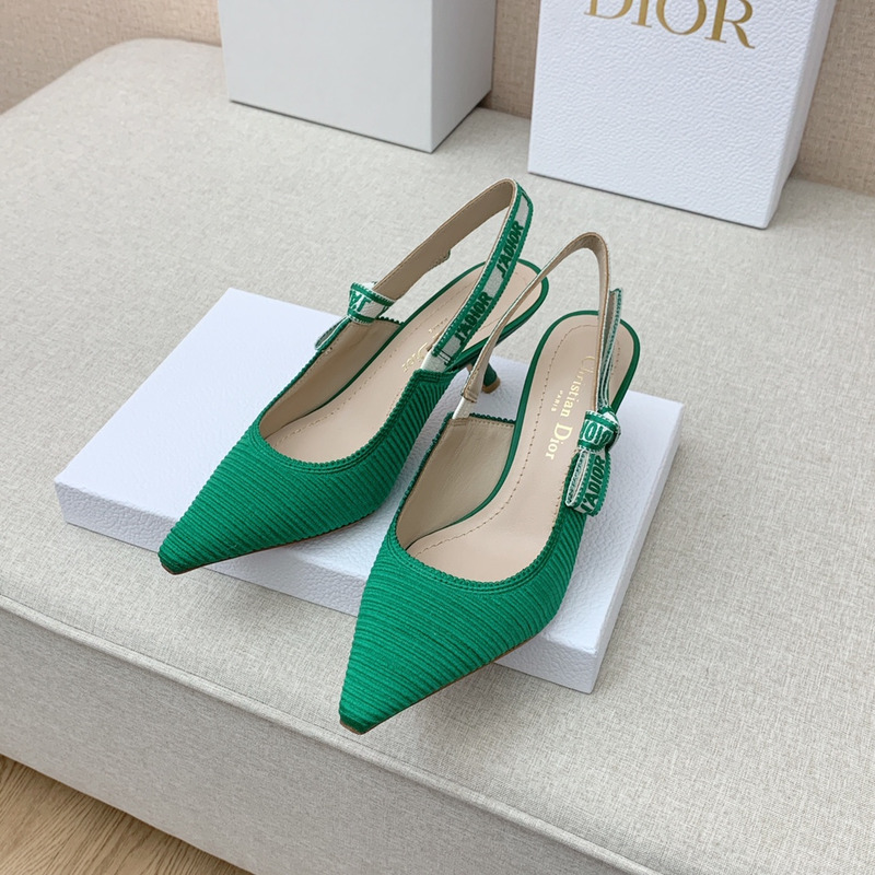 D*or j\''aD*or slingback heels green 4.5cm