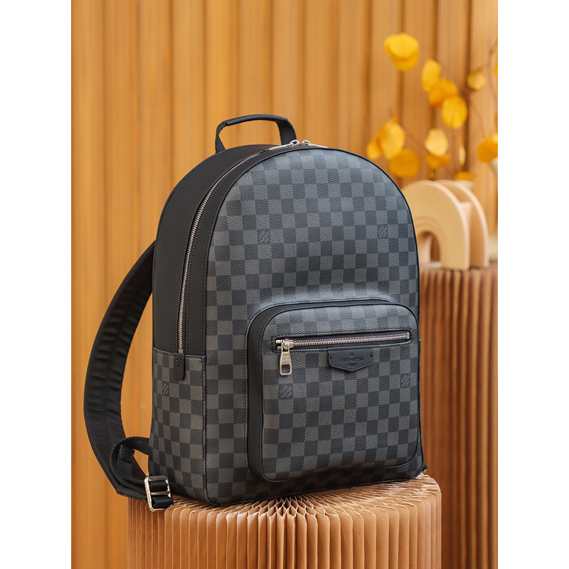 l**is V*t*n damier graphite canvas josh backpack