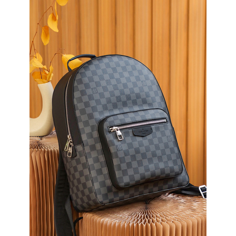 l**is V*t*n damier graphite canvas josh backpack