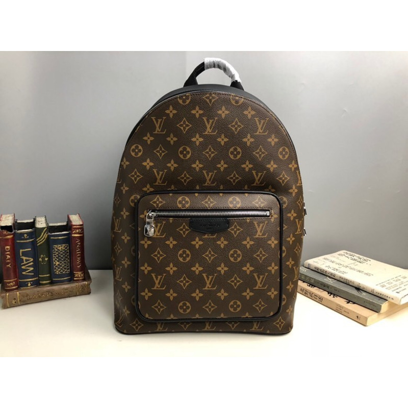 l**is V*t*n monogram macassar canvas josh backpack