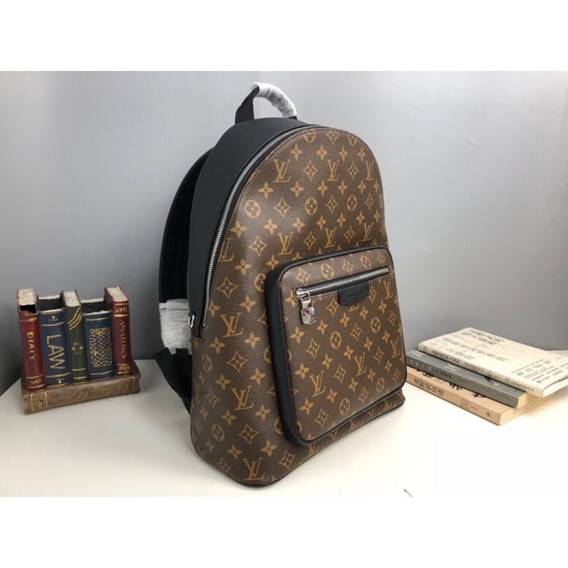 l**is V*t*n monogram macassar canvas josh backpack