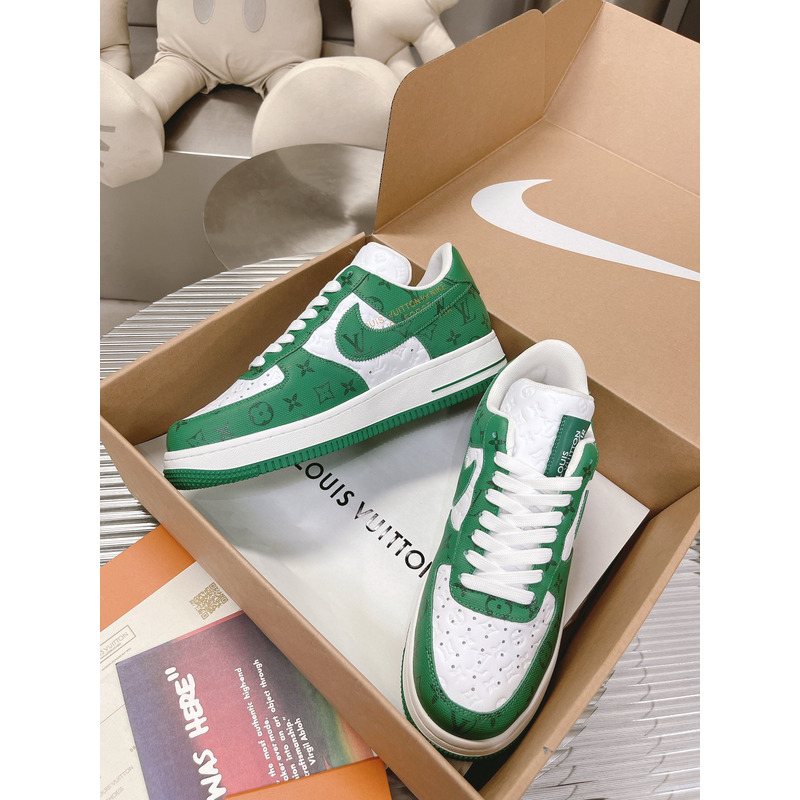 l**is V*t*n x nike air force 1 green