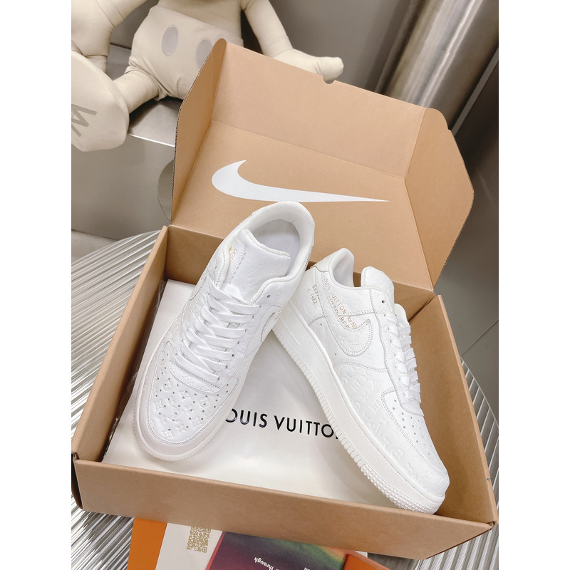 l**is V*t*n x nike air force 1 white