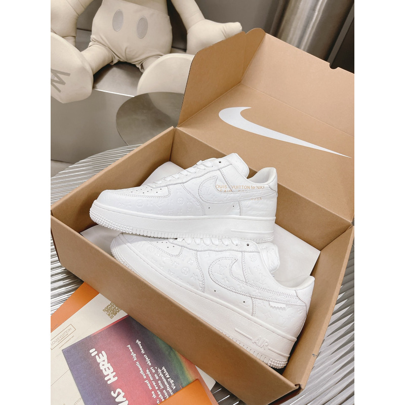 l**is V*t*n x nike air force 1 white