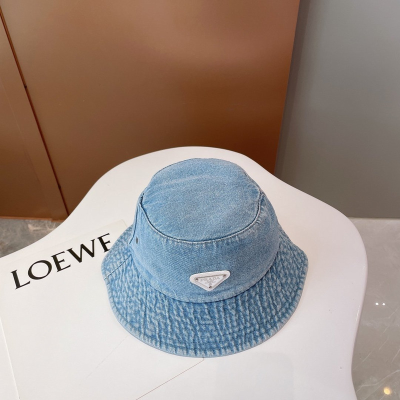 Pra*a denim bucket hat blue