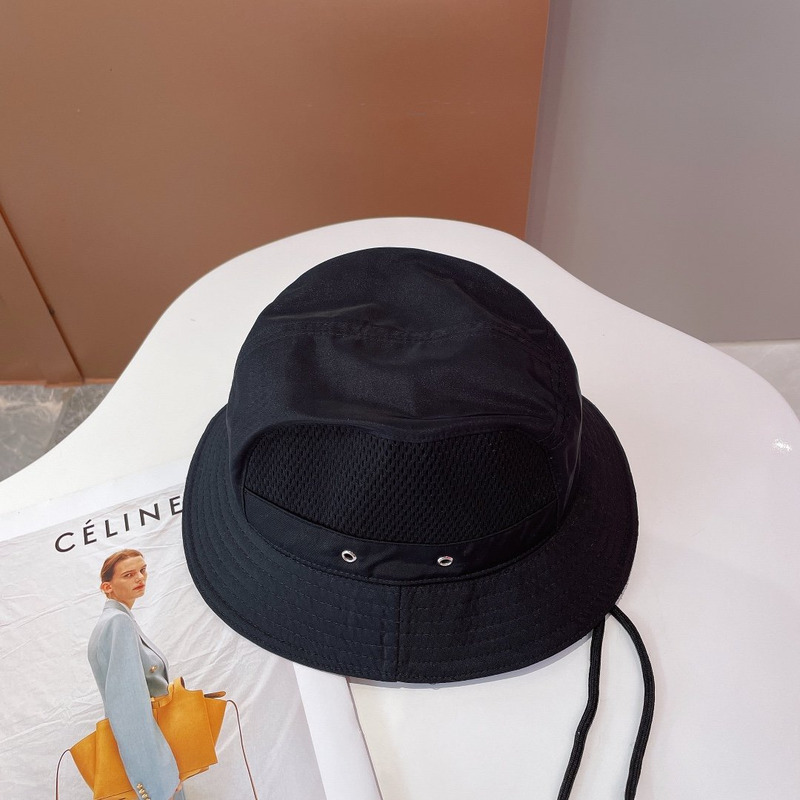 Pra*a re-nylon bucket hat black