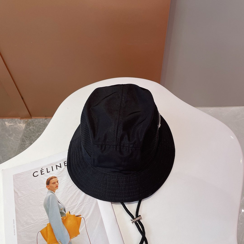 Pra*a re-nylon bucket hat black