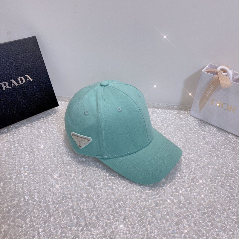 Pra*a nylon baseball cap green