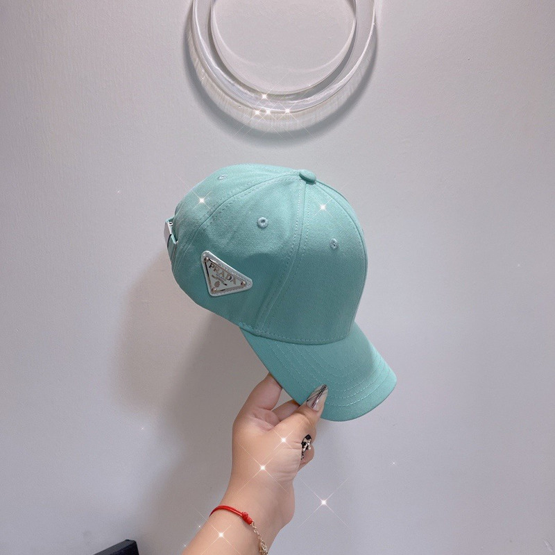 Pra*a nylon baseball cap green