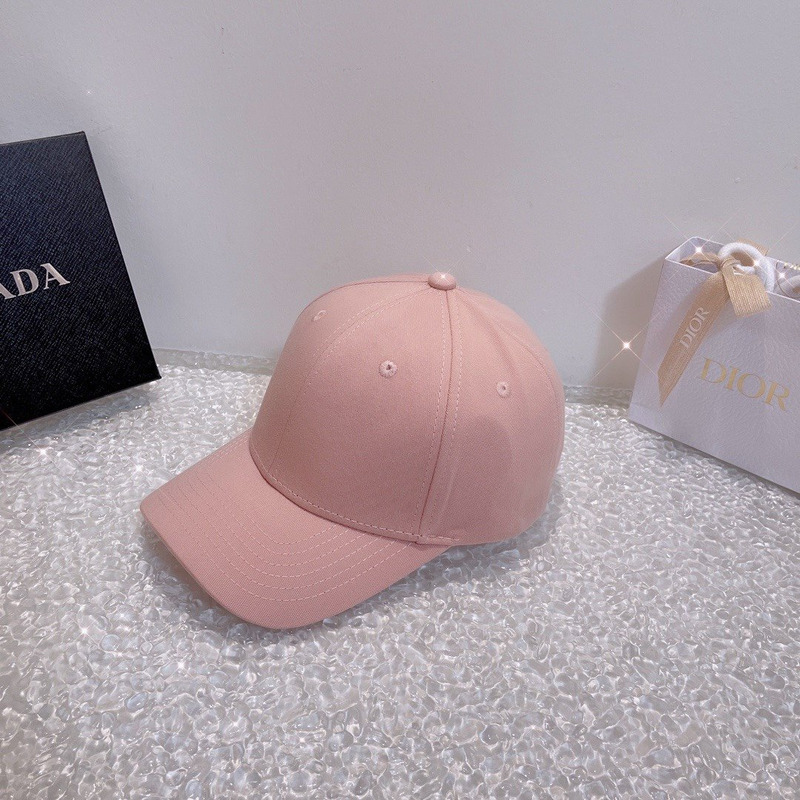 Pra*a nylon baseball cap pink