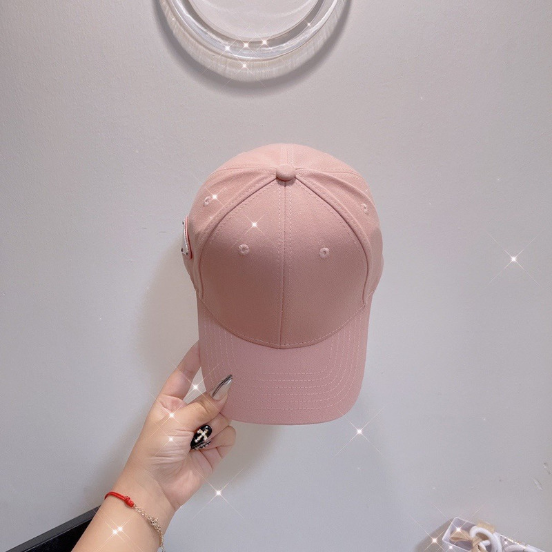 Pra*a nylon baseball cap pink