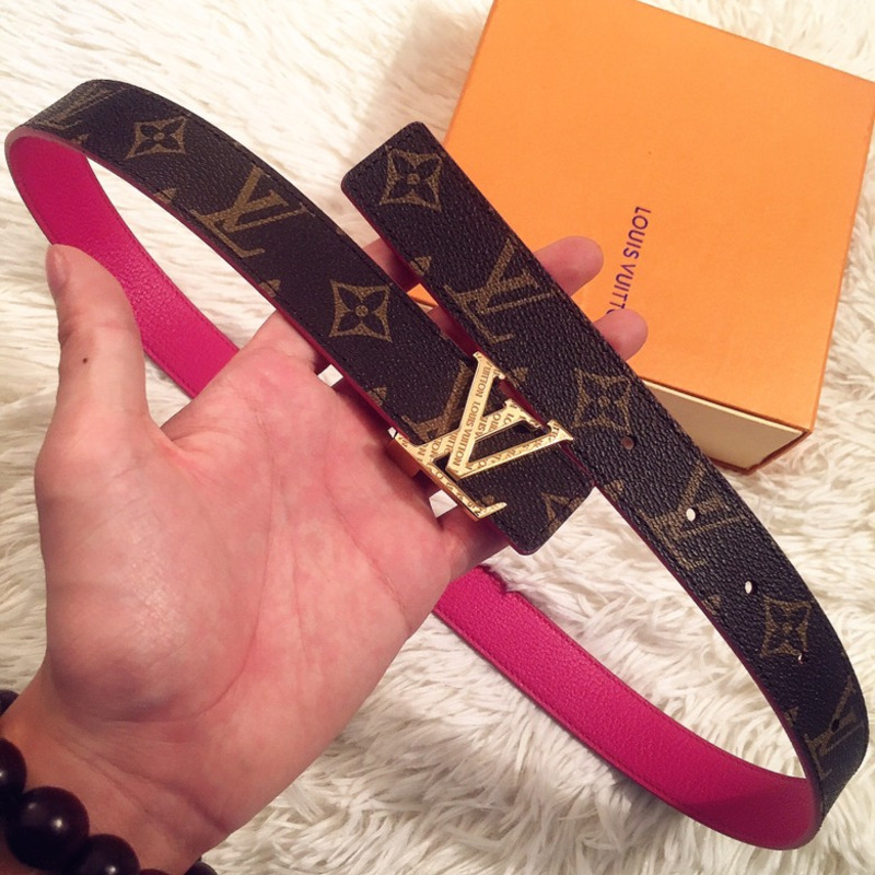 l**is V*t*n icnoic 30mm belt pink